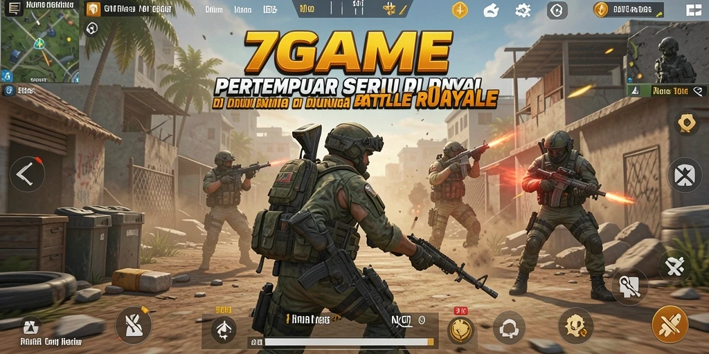 Tampilan gameplay 7GAME yang seru dan menegangkan.