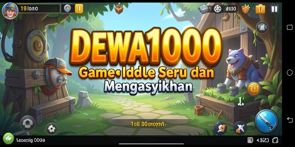 Tampilan gameplay menarik dari DEWA1000 yang membuat pemain betah.