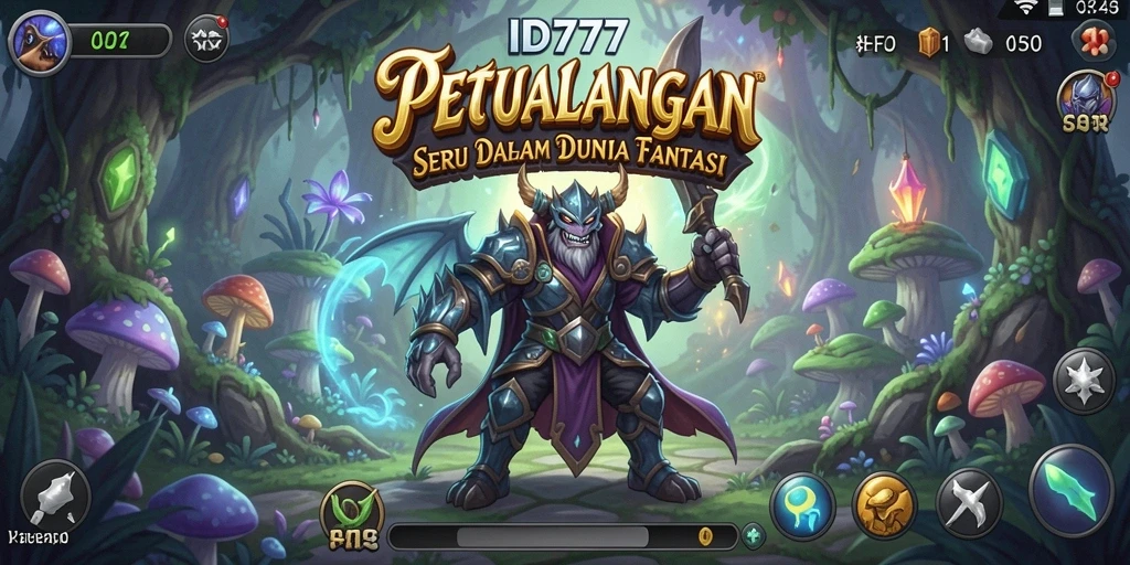 Tampilan gameplay seru di dunia fantasi ID777.