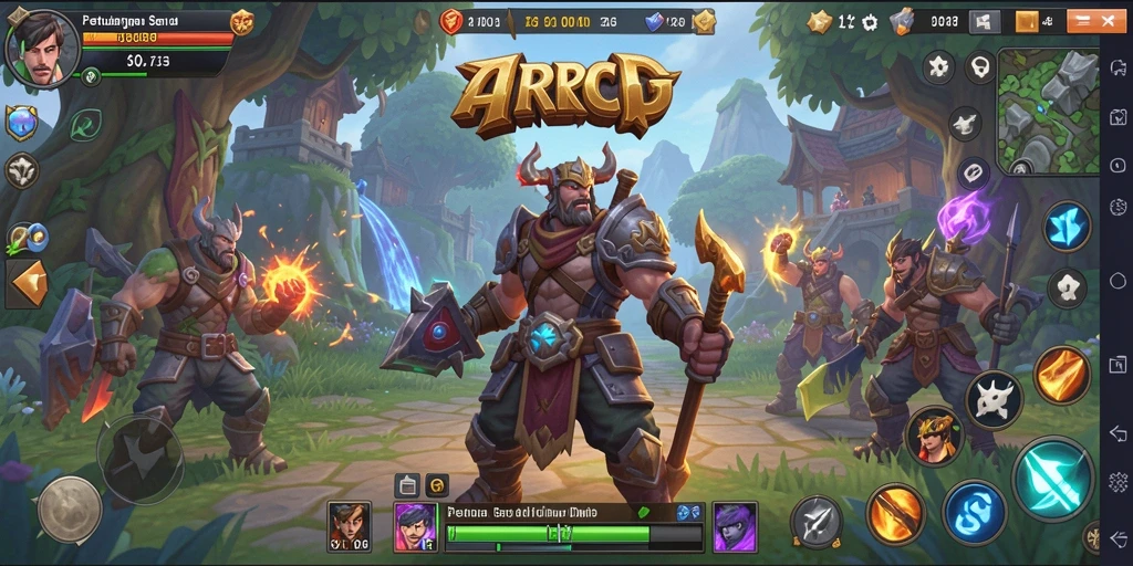 Gameplay ARPG yang seru dan mendebarkan di IDRRP.