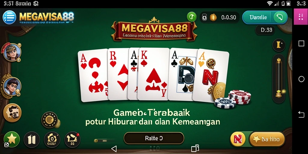 Gameplay MEGAVISA88 yang menegangkan dan seru dalam permainan Domino.