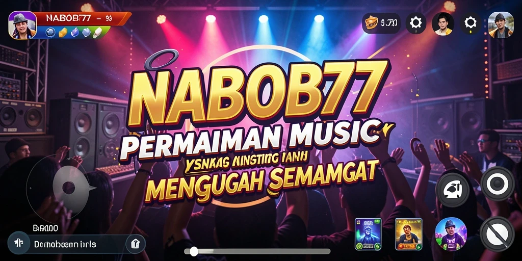 Tampilan gameplay NABOB77 yang memikat dengan berbagai pilihan musik.