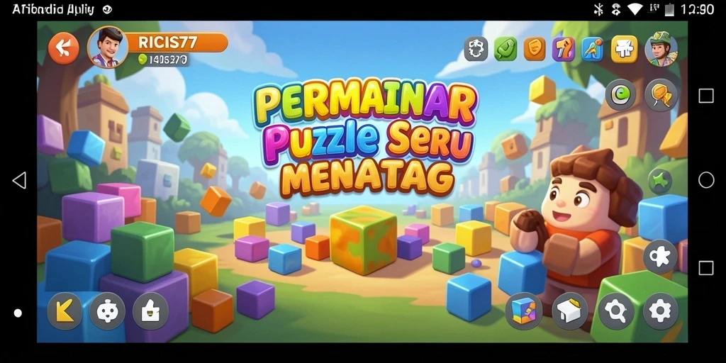 Gameplay seru dan menantang dalam RICIS77.