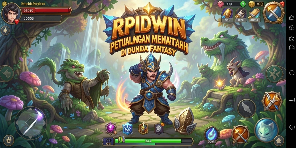 Screenshot RPIDWIN menampilkan karakter dalam aksi petualangan seru.